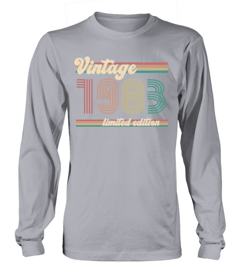 ST 1983 Vintage limited edition Long sleeved Unisex