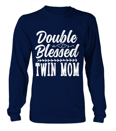 Womens Twin Mama Twin Mom to Be Pregnancy Long sleeved Unisex