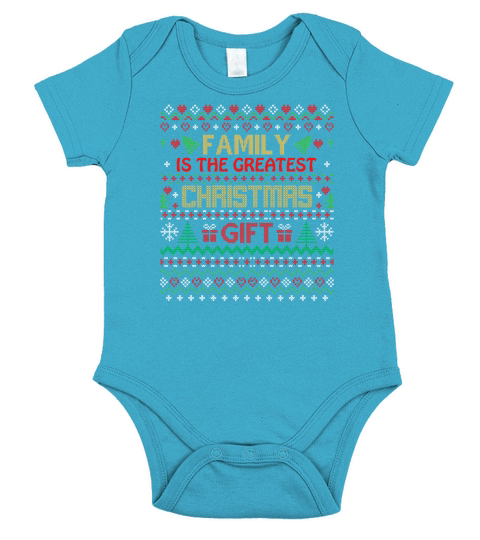 Christmas Sweater Jumper Family Christmas Gift Short Sleeve Baby One-Piece