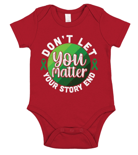 Dont Let Your Story End You Matter Short Sleeve Baby One-Piece