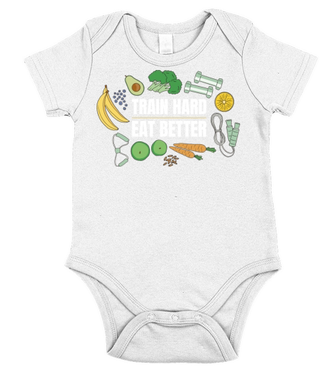 Eat better Short Sleeve Baby One-Piece