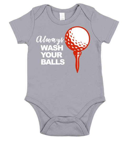 funny golf gifts Short Sleeve Baby One-Piece