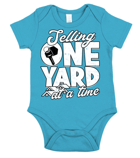 House Realtor Real Estate Agent Property Home Short Sleeve Baby One-Piece