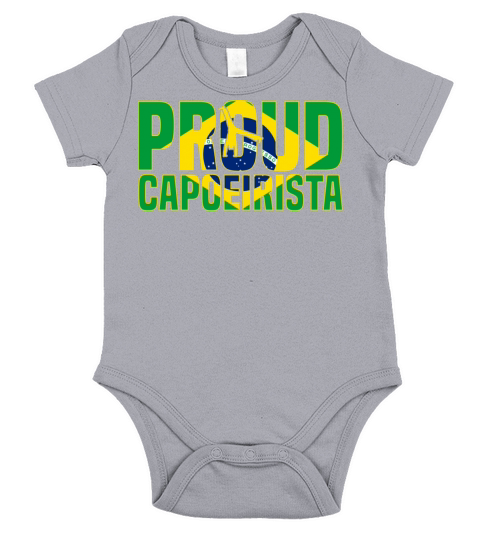 Proud Capoeirista Short Sleeve Baby One-Piece