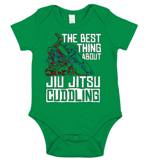 The Best Thing About Jiu Jitsu Fighting Fighter Short Sleeve Baby One-Piece