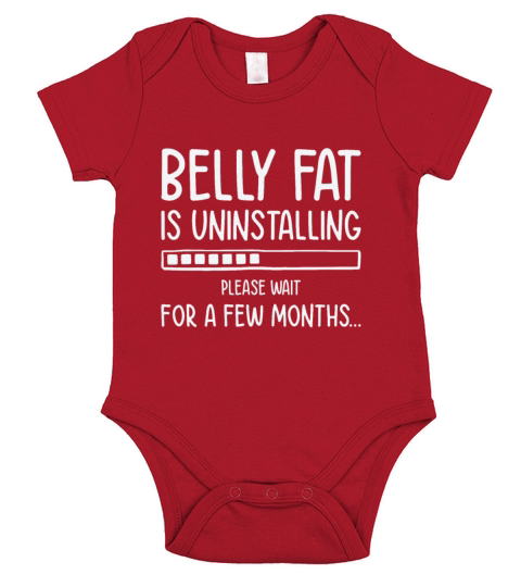 Uninstalling Belly Fat Fitness Trainer Workout Short Sleeve Baby One-Piece