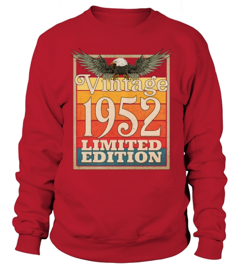 1952 Vintage Retro American Eagle Limited Edition Sweatshirt Unisex