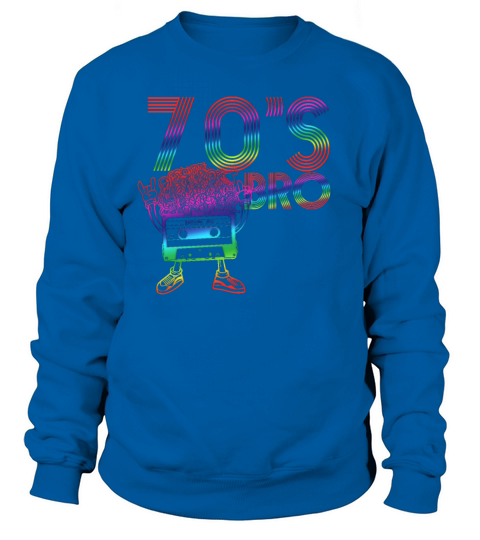 70s Bro Vintage Retro cassette Sweatshirt Unisex