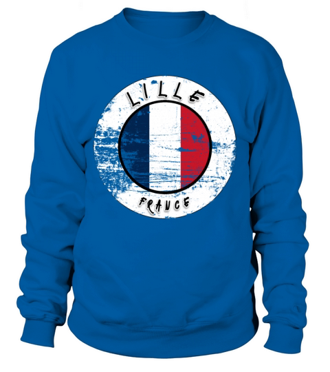 Lille France Vintage Sweatshirt Unisex