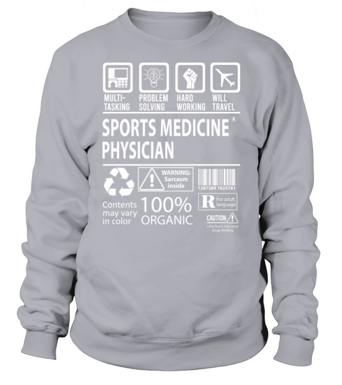 Sports Medicine Physician T Shirt - Multitasking J Sweatshirt Unisex