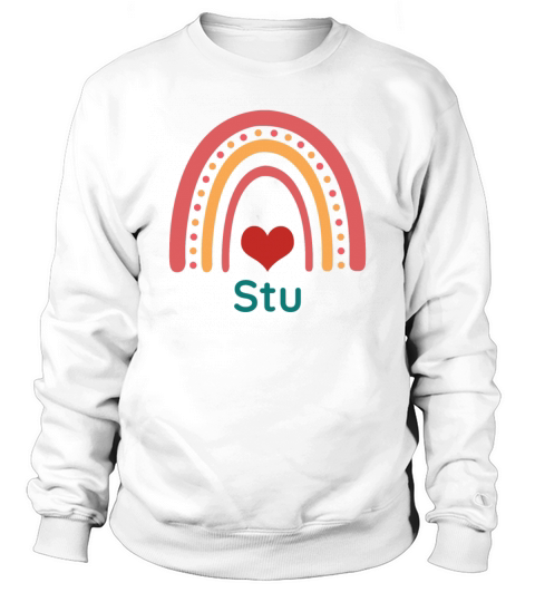 Stu Vintage Boho Rainbow Sweatshirt Unisex
