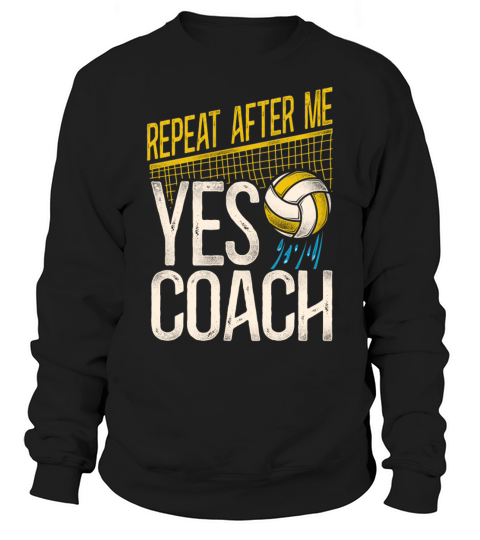 Water Polo Coach Vintage Repeat Sweatshirt Unisex
