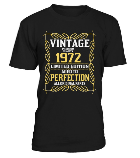 1972 Original vintage vintage retro birthday T-Shirt Unisex