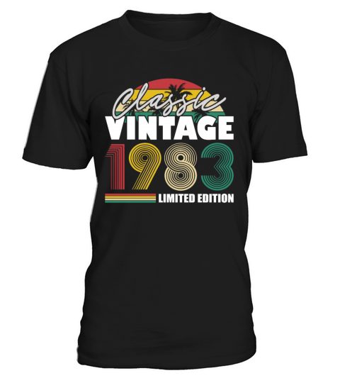 40th birthday born in 1983 classic vintage 1983 T-Shirt Unisex