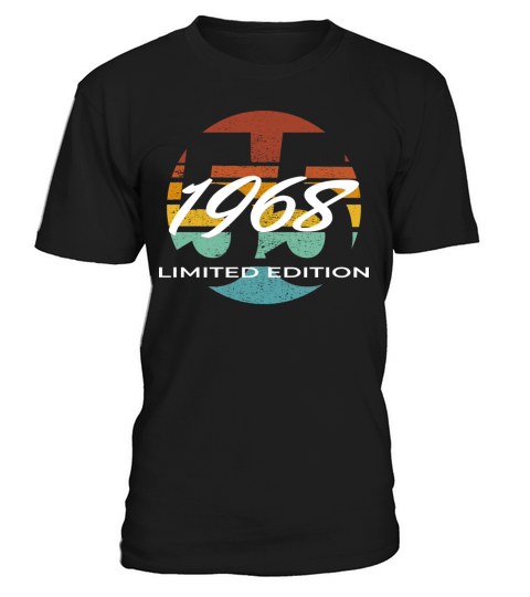 55th birthday men women 55 years 1968 vintage T-Shirt Unisex