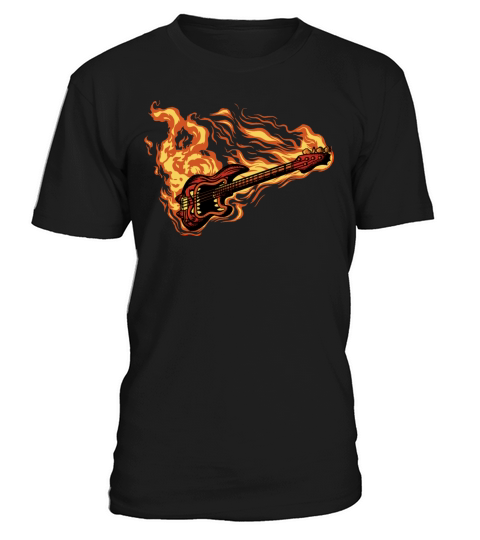 Bass Gift Fire T-Shirt Unisex