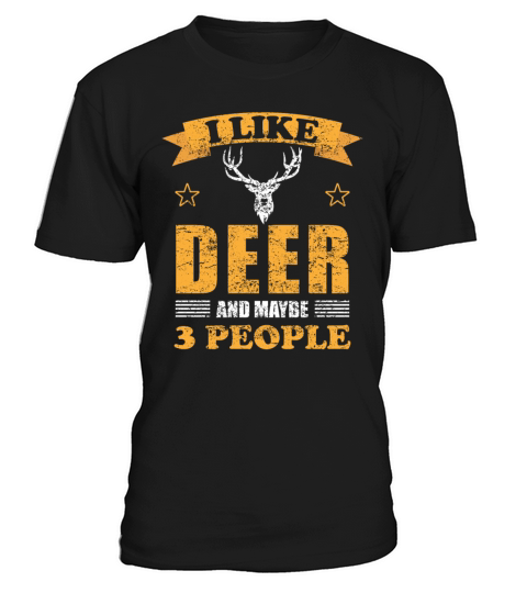 Deer Forest Animal Lovers Funny Quote Gift T-Shirt Unisex