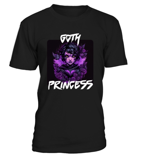 Digital Art Design Of A Goth Princess 2 T-Shirt Unisex