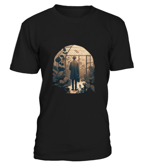 Greenhouse Allotment Garden Vintage Greenhouse T-Shirt Unisex
