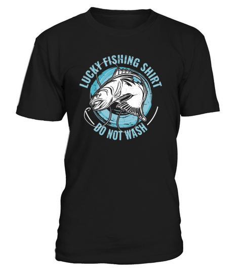 Lucky Fishing Shirt for Fish Hunter and Fisherman T-Shirt Unisex