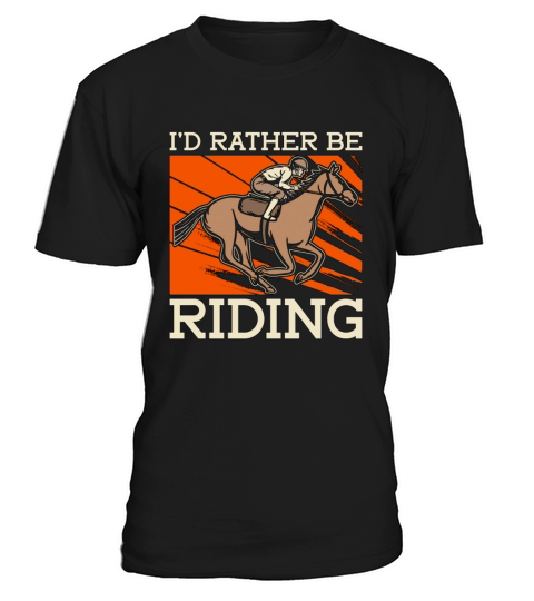 Show Jumping Id Rather Be Horse Lover Show Jumper T-Shirt Unisex