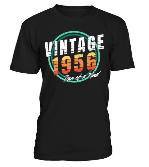 Vintage 1956 Shirt for Men Women 67 Year Old 67th T-Shirt Unisex