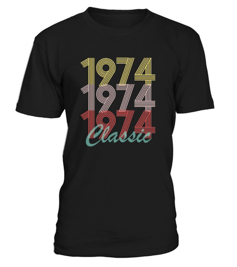 Vintage 1974 Classic T-Shirt Unisex