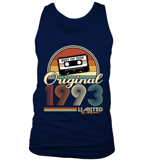 30th birthday vintage 1993 original 1993 Tank Top Unisex