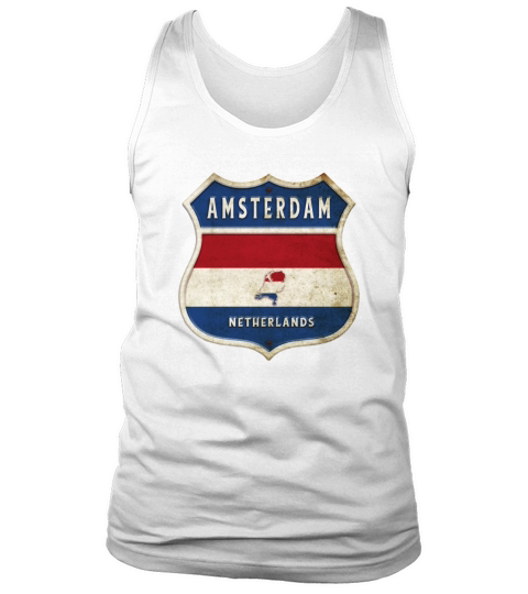 Amsterdam Netherlands coat of arms design Tank Top Unisex