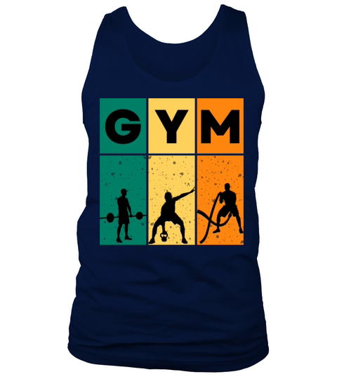 Colorful Modern Gym Sport Tank Top Unisex