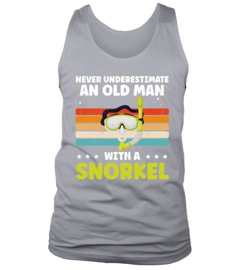 Funny Snorkeling Dive Design For Snorkeler Cool Tank Top Unisex