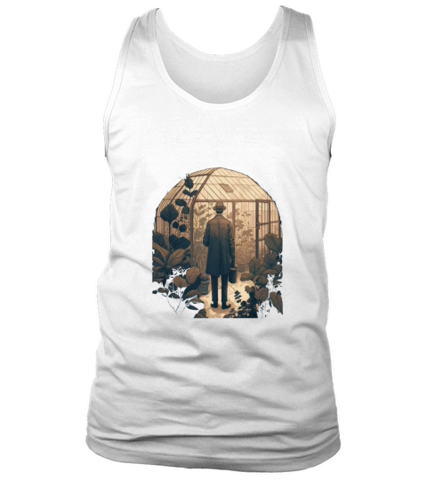 Greenhouse Allotment Garden Vintage Greenhouse Tank Top Unisex