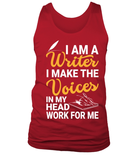 Im A Writer Quote Funny Author Novelist Writing Tank Top Unisex