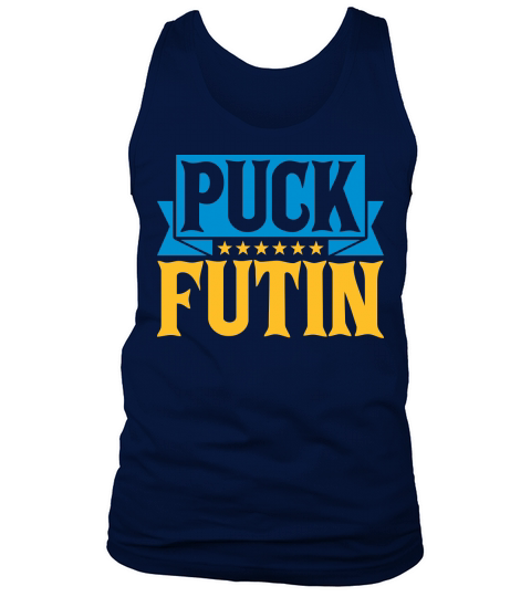 puck futin logo design Tank Top Unisex