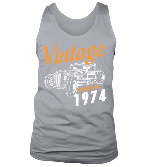 Vintage made in 1974 Tank Top Unisex