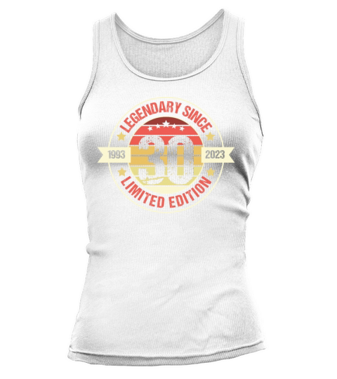 30 Years Vintage 1993 Retro 30th Birthday Tank top Woman