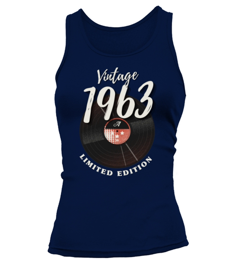 60 Years Vintage 1963 Retro 60th Birthday Tank top Woman