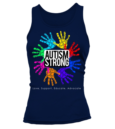 Autism Strong Tank top Woman