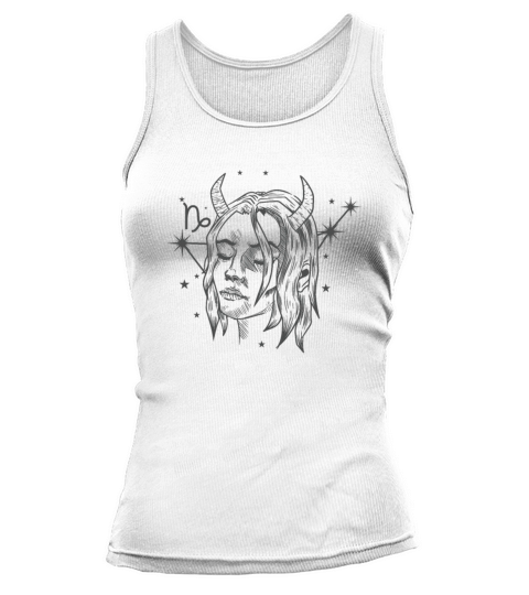 Capricorn Zodiac Sign December January Tank top Woman