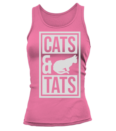cats and tats quote Tank top Woman