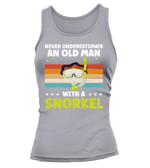 Funny Snorkeling Dive Design For Snorkeler Cool Tank top Woman