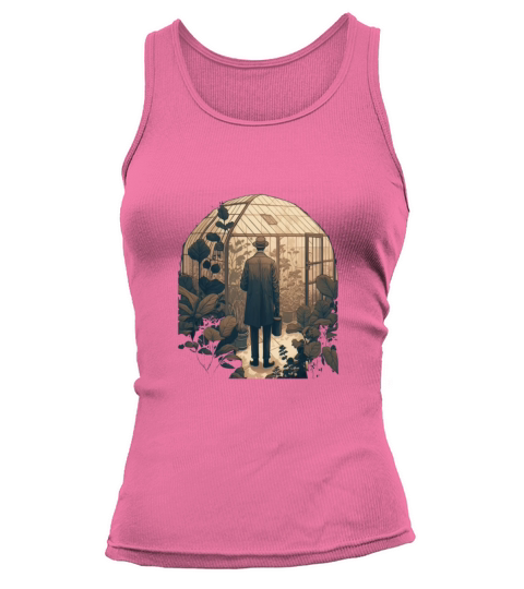 Greenhouse Allotment Garden Vintage Greenhouse Tank top Woman
