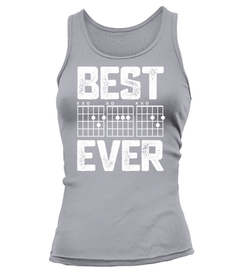 Guitarist Dad Best Daddy Ever Guitar Chord Vintage Tank top Woman