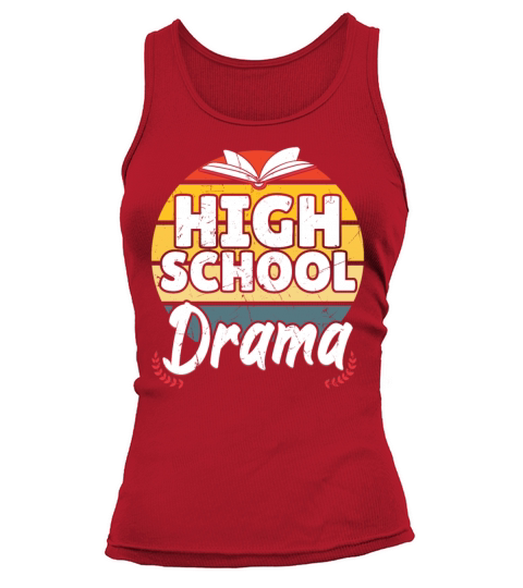 High School Drama Vintage Distressed Tank top Woman