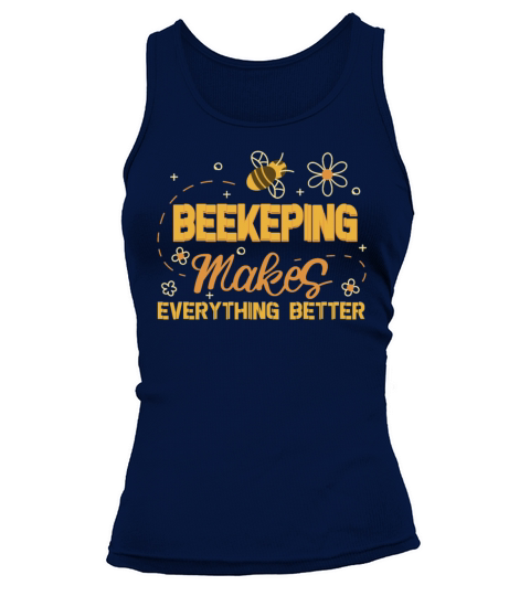 Honey Bee Beekeeping Beekeeper Honeybee Apiary Tank top Woman