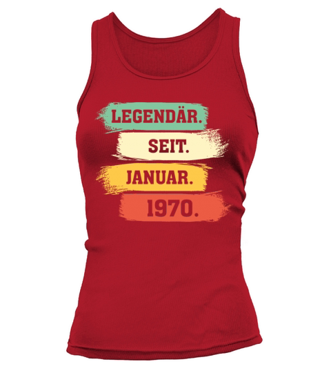 Legend Since January 1970 Tank top Woman