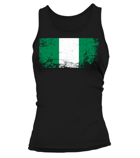 Nigerian National Flag Vintage Tank top Woman