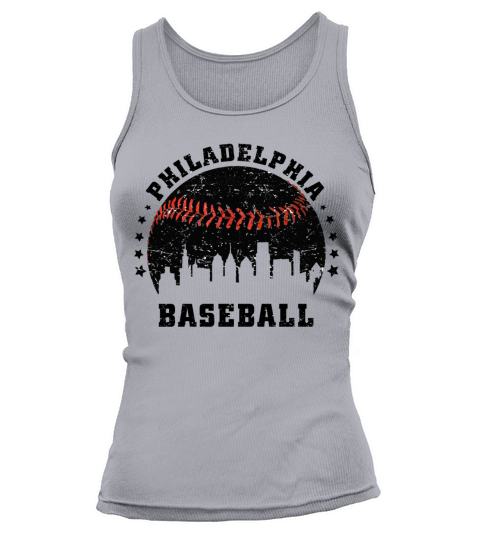 Philly skyline shirt - Vintage Philadelphia Fans Tank top Woman