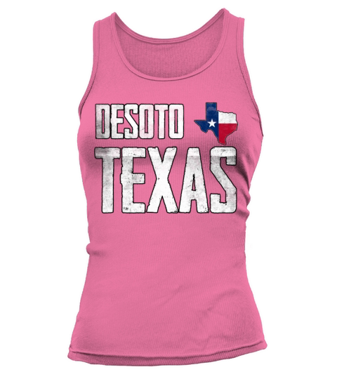 Vintage DeSoto Texas Flag Tank top Woman