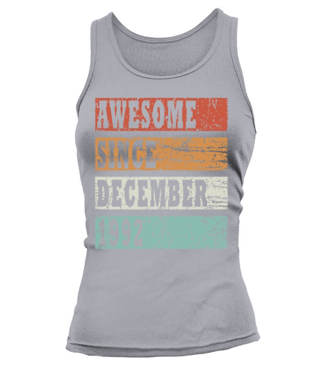 Vintage gift idea born December 1992 Tank top Woman